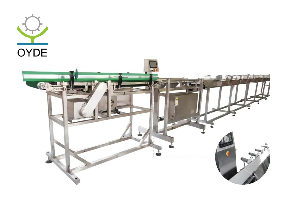 Belt-Driven Weight Sorting Machine