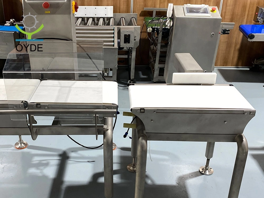  Automatic Conveyor Belt Sorting Package Check Weigher Machine