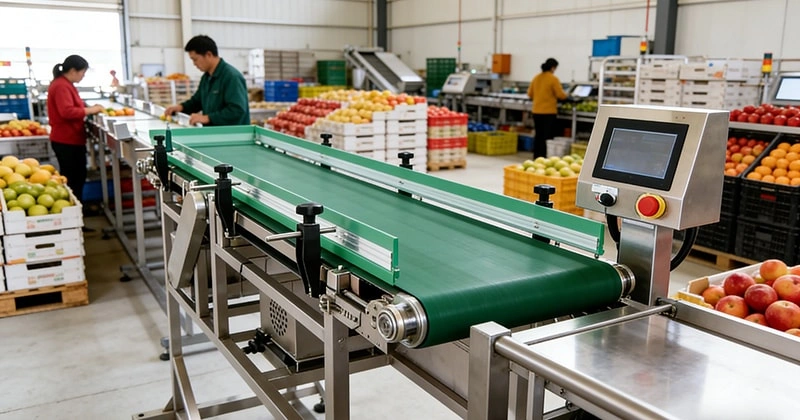 High-Accuracy Weight Grading for Fruits and Vegetables