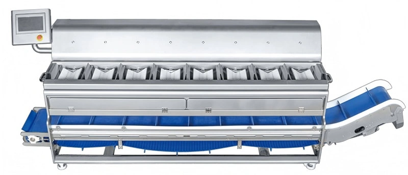 Flip Plate Combination Weigher | Accurate Fixed-Weight Batching for Durian