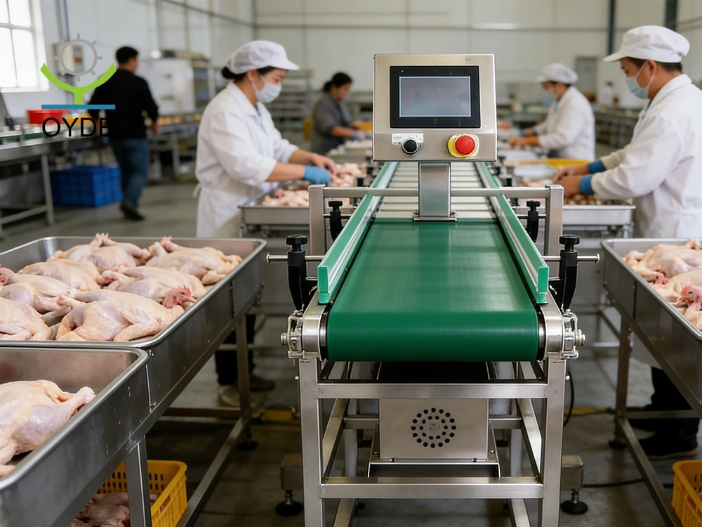 Whole Chicken Belt-driven Weight Sorting Machine