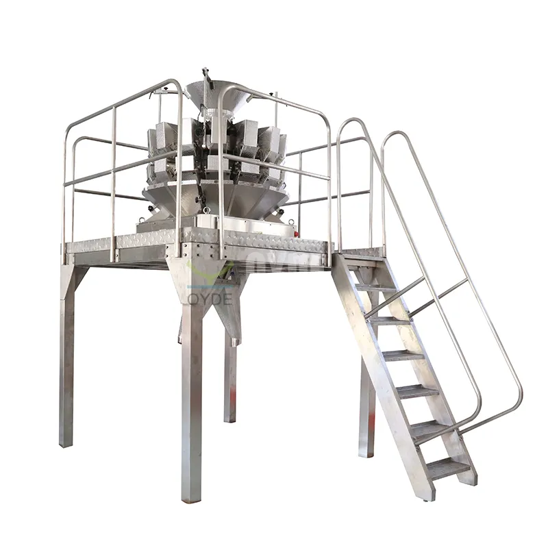 Computer Multi-Head Combination Scale High Precision Weighing Solution for Food Packaging