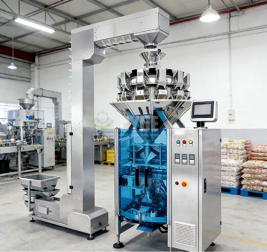 Computer Multi-Head Combination Scale High Precision Weighing Solution for Food Packaging - detail image 2