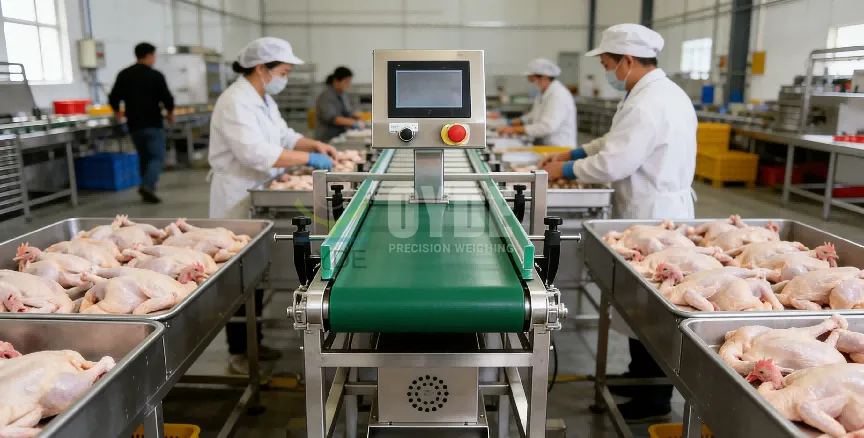 Belt Conveyor Weight Sorting Machine for Aquatic Processing Line - detail image 2
